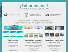 Tablet Screenshot of navegar.es